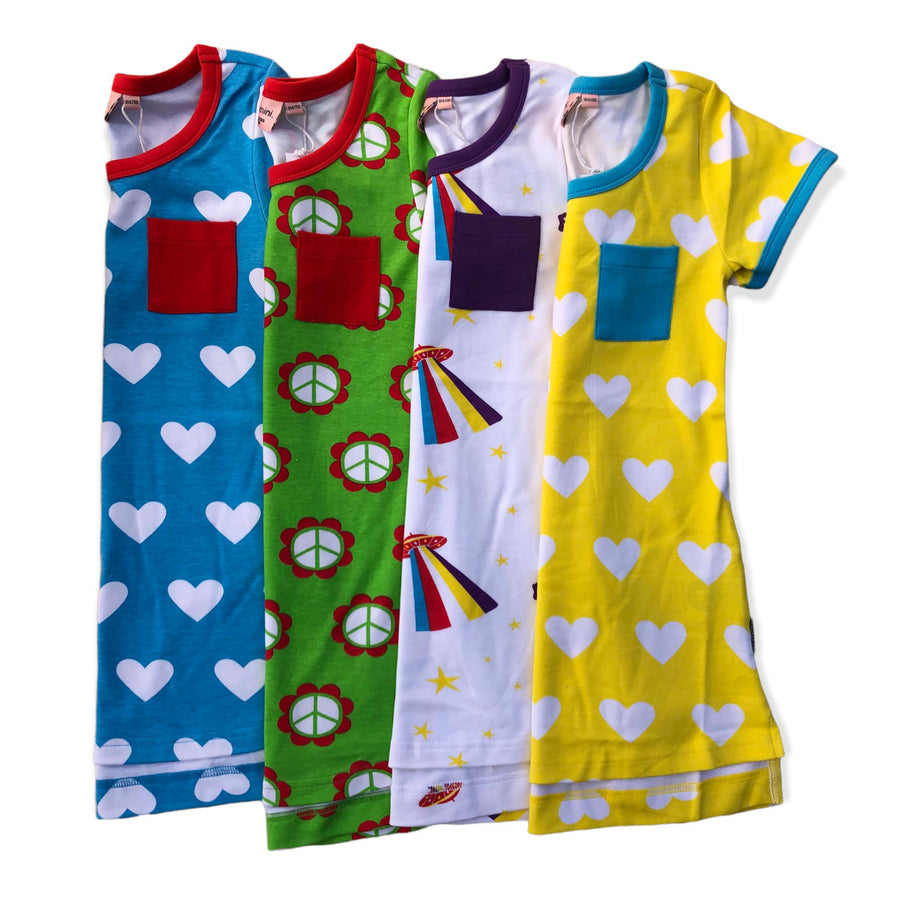 Moromini - Peace and Love A-Line Dress (2-3 Years)