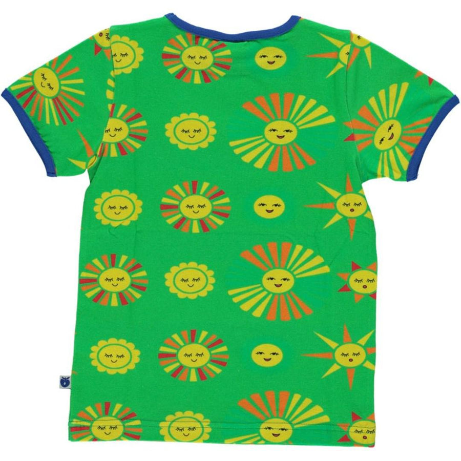 Småfolk - Sun Short Sleeved Top (Green) (3-4 Years)